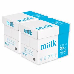 밀크(miilk) 80g 복사용지, 5000매, A4