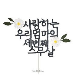 스위트레터링 환갑토퍼, 엄마의세번째스무살