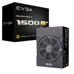 EVGA SUPERNOVA 1600G+ 80PLUS GOLD 파워 (ATX 1600W), 1개