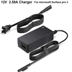 Surface Pro 12V 2.58A 36W 태블릿 어댑터 전원 공급 장치 노트북 충전기 Microsoft Windows 4 i5 i7 3 5 용, AU, [01] Charger and Cable