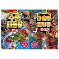 (전2권)수중배틀왕+파충류양서류랭킹왕 세트