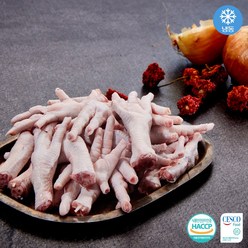 [맛난꼬꼬 닭발] 국내산 냉동 손질된 닭발(발톱제거포함) 1kg(마니커), 1개
