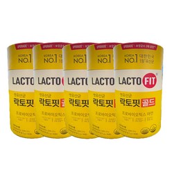 종근당건강 락토핏 골드, 100g, 5개