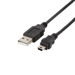 랜스타 USB 2.0 미니 5핀 케이블, 1개, 1m