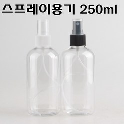 코리아씨밀락 스프레이용기 미스트용기, 250ml 스프레이용기 화이트캡 448 개, 1개