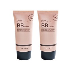 코코앤코 코코넛 래디언스 에센스 비비크림 SPF50+ PA++++ 50ml, 2개