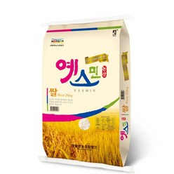 쌀미당 [2023년산]예스민쌀 찹쌀20kg 단일미 당일도정