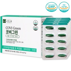 코비그린 650mg x120캡슐 (벤두381 구아바잎추출물) 콧물 코가려움 재채기, 120정, 2개