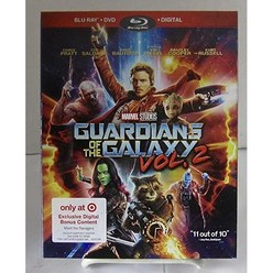 GUARDIA OF THE GALAXY VOL. 2 블루레이+DVD+디지털 Combo 세트 TARGET Exclusive 디지털 Bonus Content - Meet the Rav