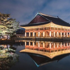 500조각 직소퍼즐 - 경복궁 경회루의 야경, 색상, 퍼즐/블럭 조각 수