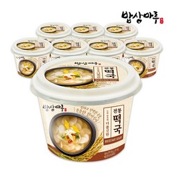 [밥상마루] 3분완성 전통 떡국 164g 8개입 / 즉석떡국 컵떡국