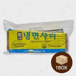 [칠갑농산] 냉면사리 2kg x 6개(1박스), 12kg, 1박스