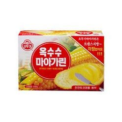 오뚜기 옥수수마아가린 200gx2개, 200g, 6개