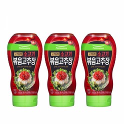 풀무원 고기듬뿍 소고기 볶음고추장(360g) x 3개, 360g