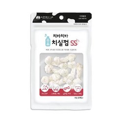 내츄럴랩 치카치카 강아지 우유 치실껌 SS 48g, 9개