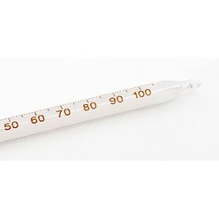 [10개입]아날로그 유리막대 실험 측정 학교 희성 알콜온도계 AL-100C 0 - 105도