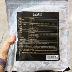 4fecostco32 푸드앤씨 조미쥐치포 400G, 아이스박스포장, 1개