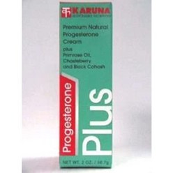 Karuna 프로게스테론 플러스 크림 Progesterone Plus Cream 2 oz, 1개