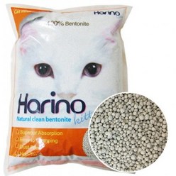 하리노 벤토나이트 화장실 모래 4L 햄스터 고양이 화장실 모래