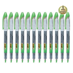 라이브잇 빅 테크노라이트 액상 형광펜, 초록, 180개입