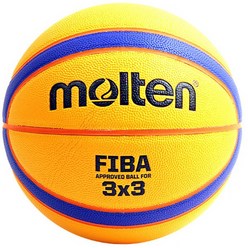 몰텐 3대3 농구공 B33T5000 공인경기용 농구공