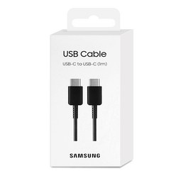삼성전자 삼성 정품 USB C to 고속 급속 케이블 DA705 케이블/충전기>>충전, 블랙, 1개