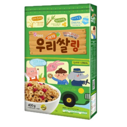 씨알로 우리아이 우리쌀링, 400g, 1개