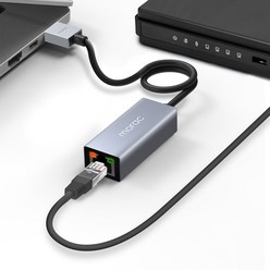 모락 프로토 USB A타입 기가비트 이더넷 유선 랜카드 허브, MR-HUB1000A