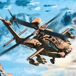 1/144 AH-64D/DJ 프라모델 전투기 밀리터리 비행기 모형 프라모델 조립
