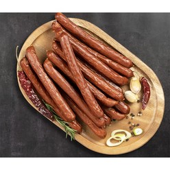 뽀득뽀득 재미있는 식감이 매력적인 핑거푸드 헌터소시지 HUNTER SAUSAGE, 350g, 1개