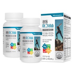 광동 마그네슘 90정(3개월분) / 비타민B 4중복합기능성, 90정, 2개