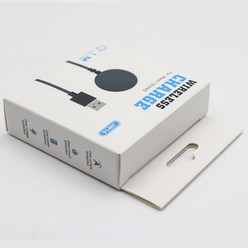 시계 무선충전기 자석 충전선 삼성 호환, 블랙 USB【1m】박스, 1개