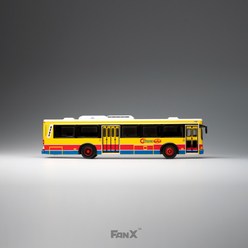 대중교통 클래식 오브 FanX 네모난 자동차모형 케이스 버스