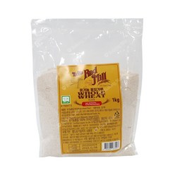 밥스레드밀 유기농 통밀 가루 1kg 선인 통밀빵