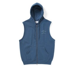 (국내배송) 디스이즈네버댓 Sleeveless Zip 후드 Light Navy