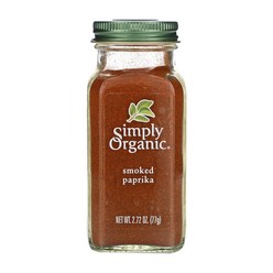 Simply Organic 스모크 파프리카 77 g, 1개