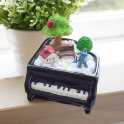 귀여운 미니어처 인테리어소품 피아노목장 장식품(DS)