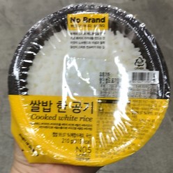 노브랜드 쌀밥 한공기210g, 210g, 1개