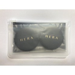 헤라 블랙쿠션 제로-비티핏 퍼프 2EA, 블랙, 2개