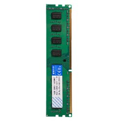 16G DDR3 PC3-12800U 1600MHz 데스크탑 마더보드 메모리 RAM, 130x30x2mm, 블루, 구리