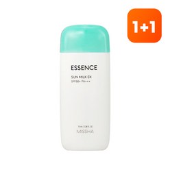 [1+1] 올 어라운드 세이프 블록 에센스 선밀크 EX SPF50+/PA+++ 70ml