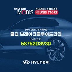 현대모비스 클립 브레이크플루이드라인 (58752D3930)