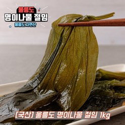 울릉도 명이나물 장아찌 산마늘 명이 절임, 선택1. 명이절임 1kg, 1개