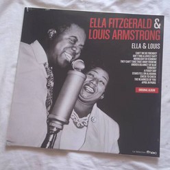 엘라피츠제럴드 루이암스트롱 재즈LP EllaFitzgerald LouisArmstrong