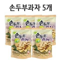 (리치식품) 손두부과자 90g, 5개