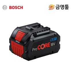 보쉬 ProCORE 리튬이온 프로코어 고출력 보쉬배터리 18V 8.0Ah, 1개