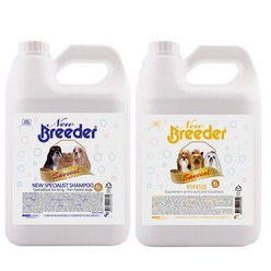 [도그씨] 브리더 샴푸/린스 대용량 4L 애견샴푸 강아지목욕, 브리더샴푸 4L, 상세설명 참조, 선택:브리더샴푸 4L