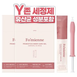 포미엔느 프로바이오틱스 이너 케어젤 1.8g 30개입, 54g, 2개