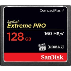 SanDisk CF Extreme Pro 1067배속 160MBs 128GB/SDCFXPS-128G, 단일 저장용량