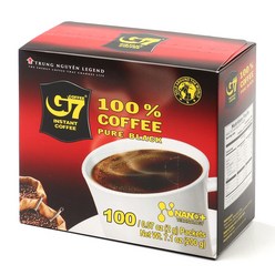 G7 베트남 커피 퓨어블랙 2g x 100개, 단품, 200g, 1개
